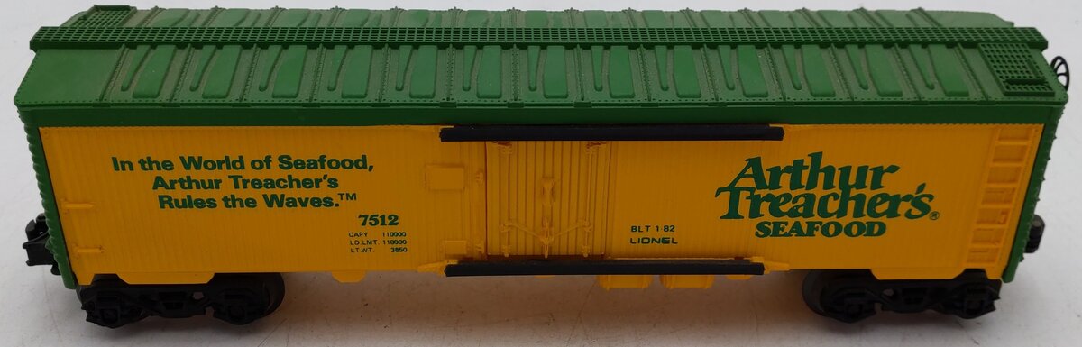 Lionel 6-7512 O Gauge Arthur Treacher's Refrigerator Car #7512 EX