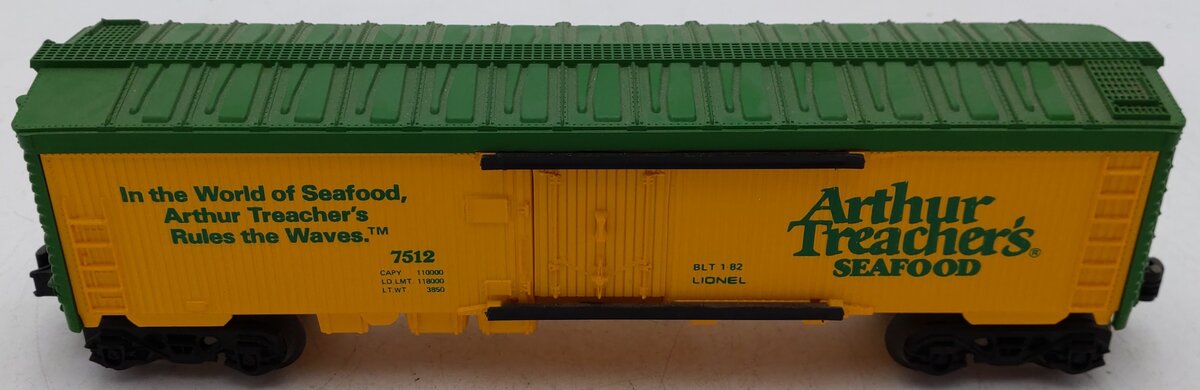 Lionel 6-7512 O Gauge Arthur Treacher's Refrigerator Car #7512 EX