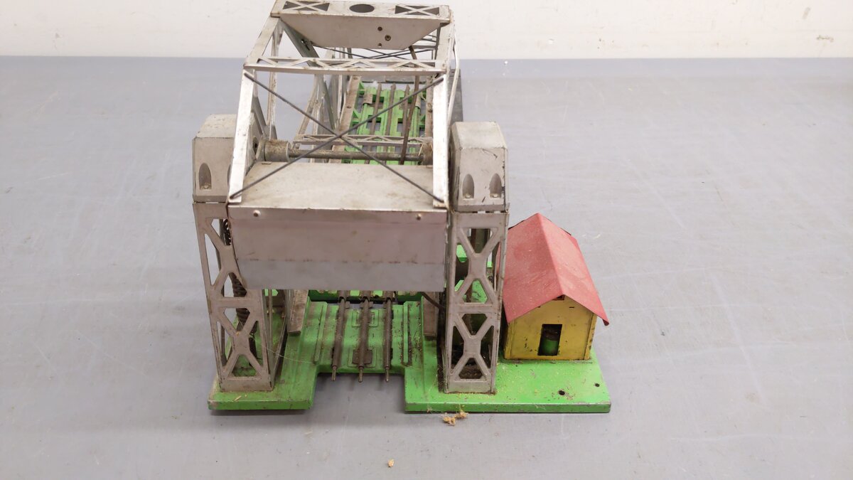 Lionel 313 Vintage O Silver Operating Bascule Bridge VG/Box