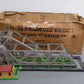 Lionel 313 Vintage O Silver Operating Bascule Bridge VG/Box