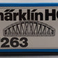 Marklin 7263 HO Scale 14" Arch Bridge EX/Box
