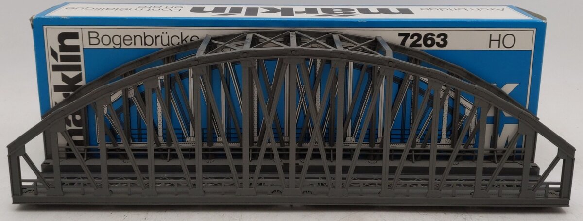 Marklin 7263 HO Scale 14" Arch Bridge EX/Box