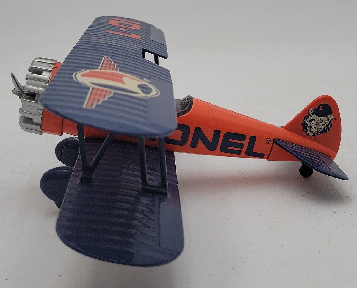 Lionel 291000 O Lionel Stearman Biplane Diecast Limited Edition EX
