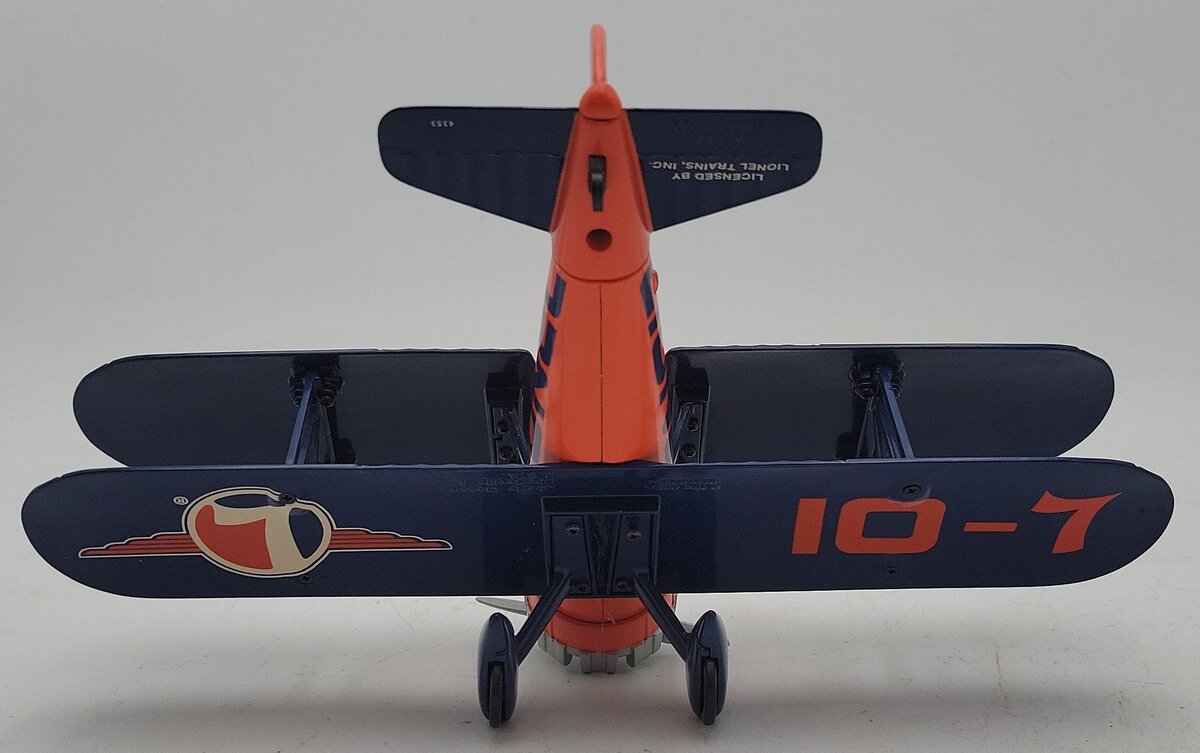 Lionel 291000 O Lionel Stearman Biplane Diecast Limited Edition EX