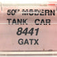 Roundhouse 8441 N Scale GATX 50' Modern Tank Car #52601 EX/Box