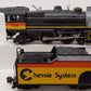 Lionel 8-85106 G Scale Chessie 4-4-2 Steam Locomotive & Tender VG