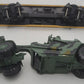 MTH 20-98511 O TTX 47' Heavy Duty Flat Car #131002 With Custom Load EX