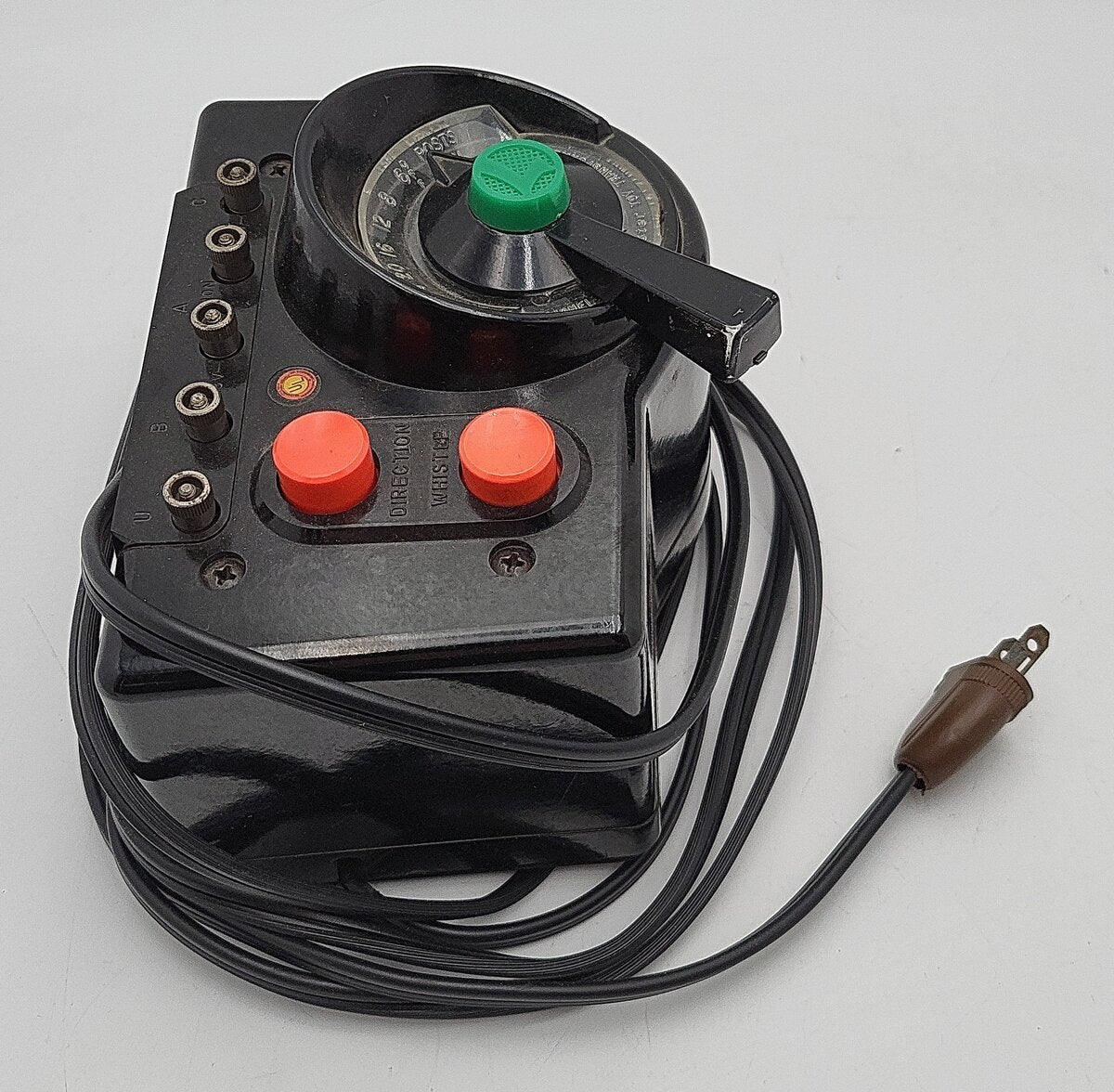 Lionel LW O Vintage Trainmaster 125 Watt Transformer with Whistle VG