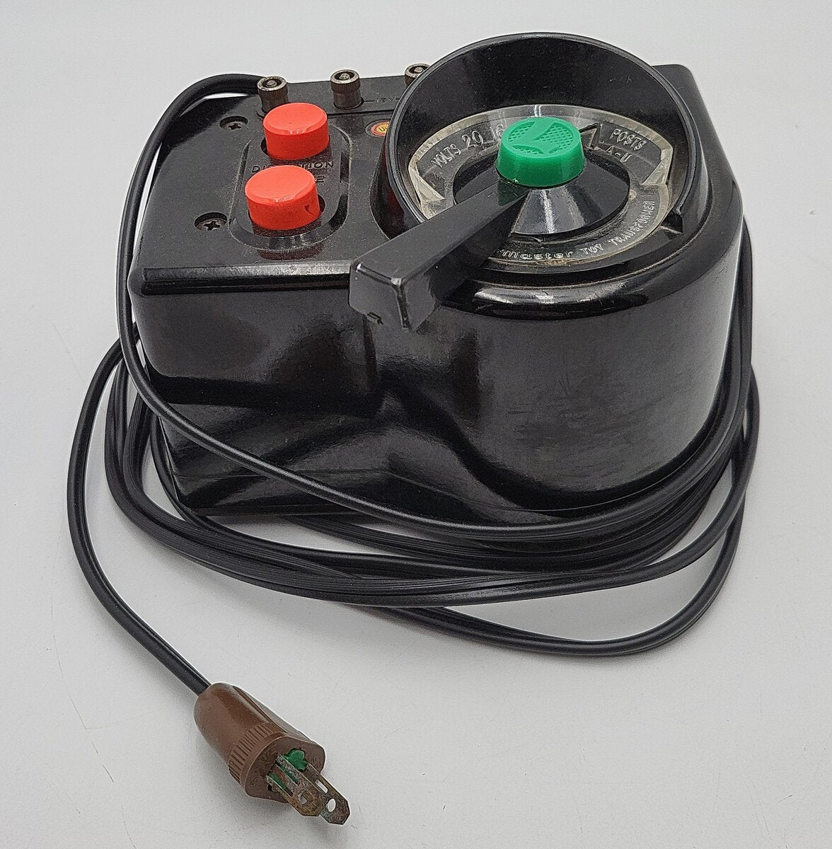 Lionel LW O Vintage Trainmaster 125 Watt Transformer with Whistle VG
