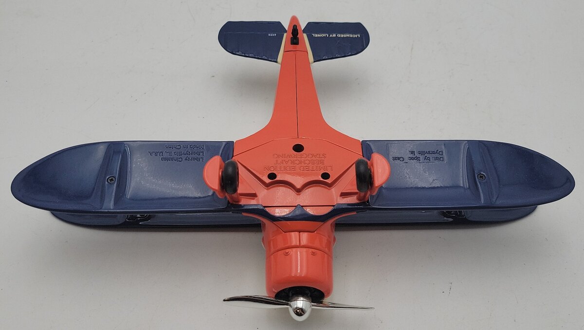 Lionel 337500 1:34 Eastwood Beechcraft D-17 Staggerwing EX