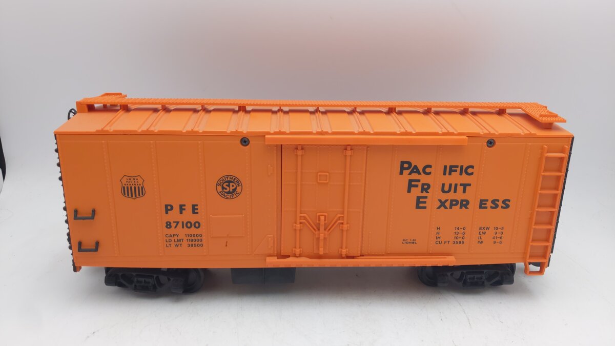 Lionel 6-87100 G Scale Pacific Fruit Express Reefer Car EX