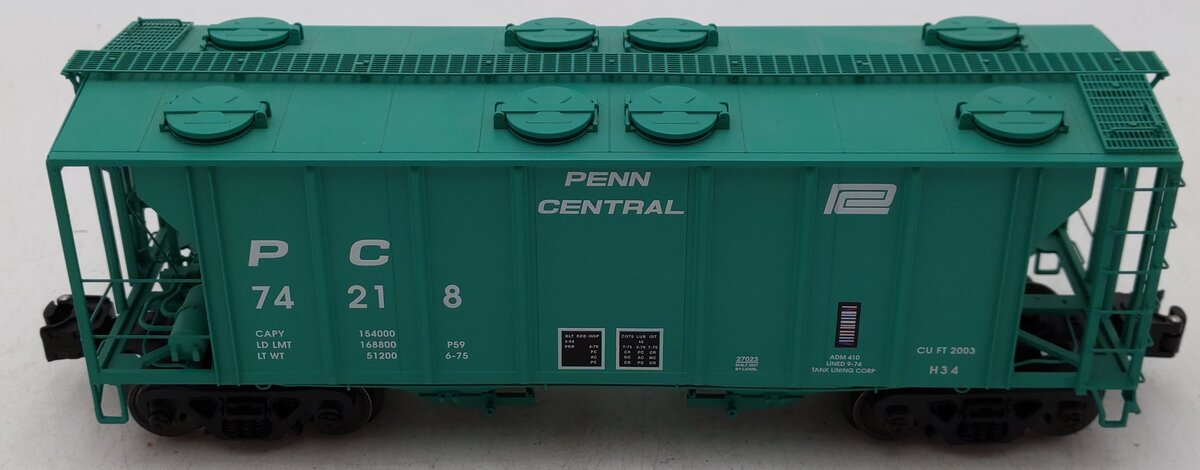Lionel 6-27023 O Gauge Penn Central PS-Hopper Car #74218 EX