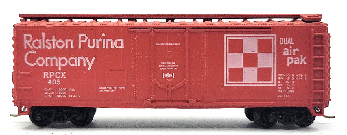Atlas 3317 N Ralston Purina Boxcar #405 EX/Box