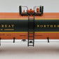 MTH 20-90091 O Scale Great Northern Tank Car #100000 EX