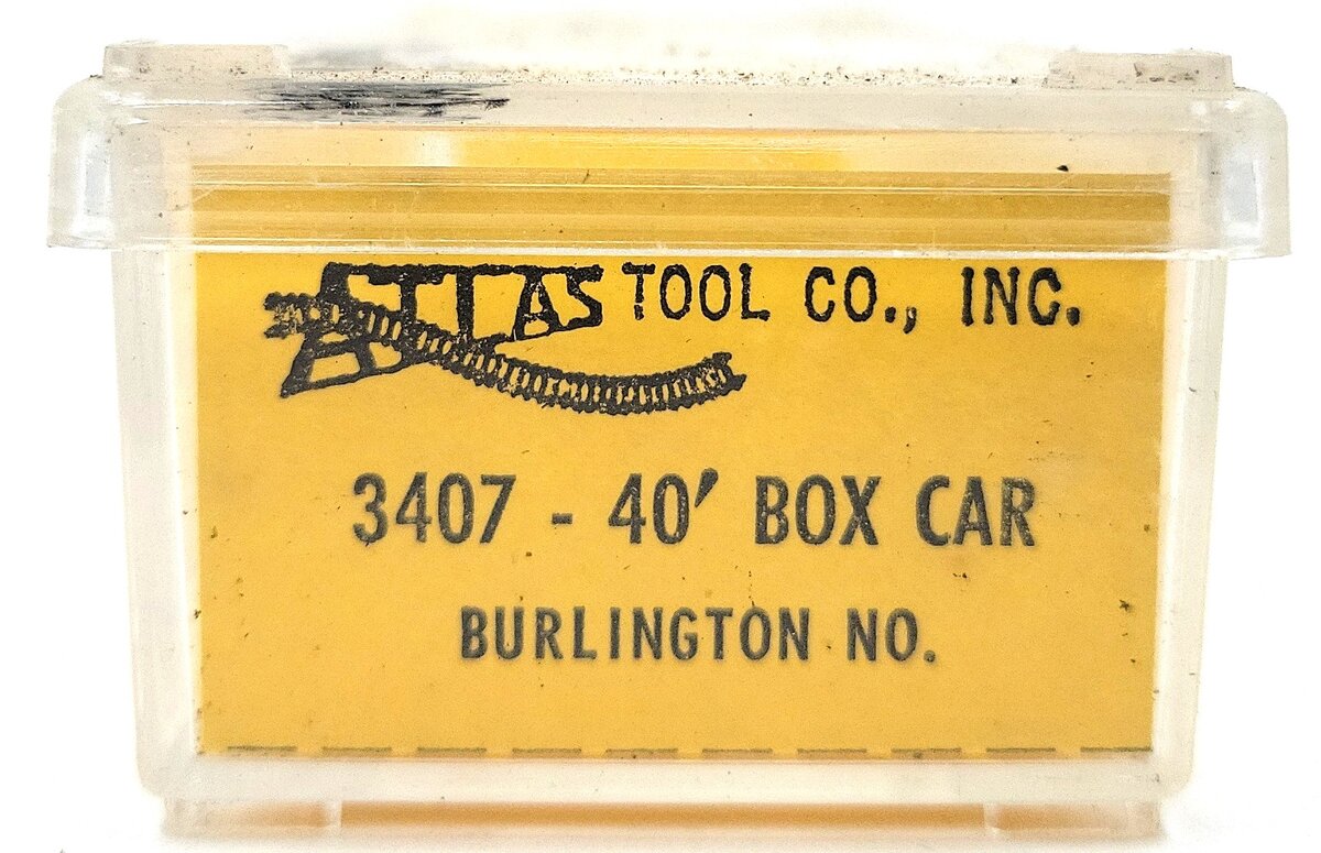 Atlas 3407 N Scale Burlington Northern 40' Boxcar LN/Box