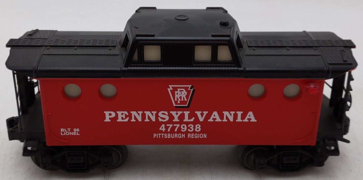 Lionel 6-19727 O Gauge Pennsylvania Illuminated Caboose #477938 EX