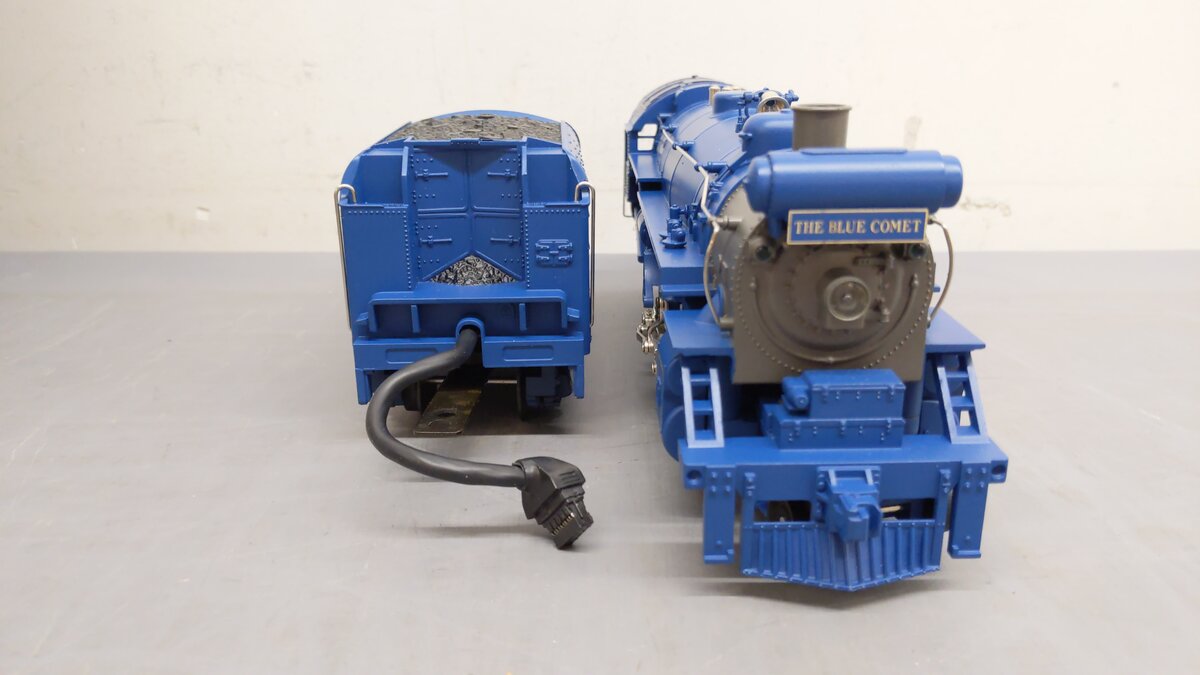 MTH 30-1172-1 O NJC Blue Comet 4-6-2 Steam Locomotive w/PS2 #831 VG