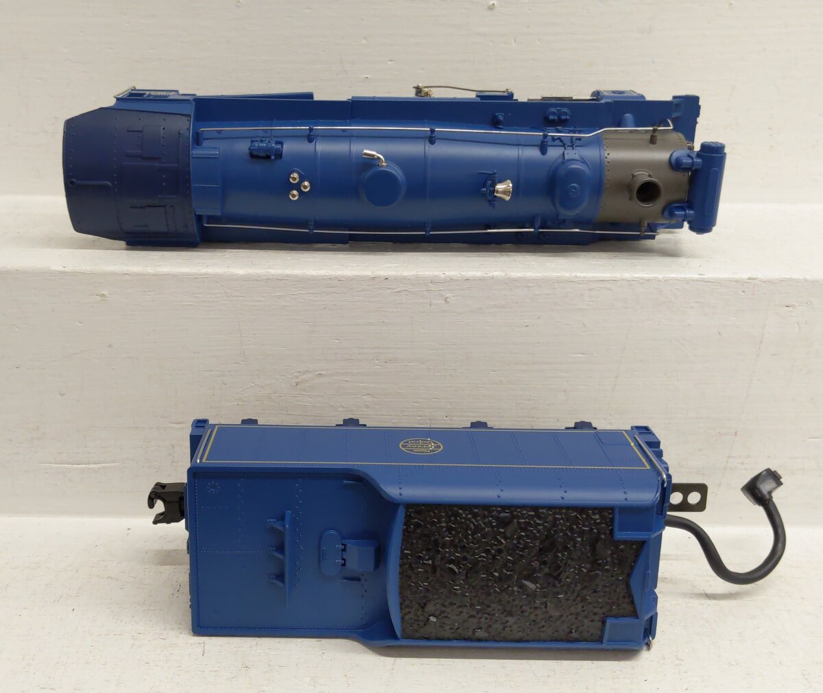 MTH 30-1172-1 O NJC Blue Comet 4-6-2 Steam Locomotive w/PS2 #831 VG