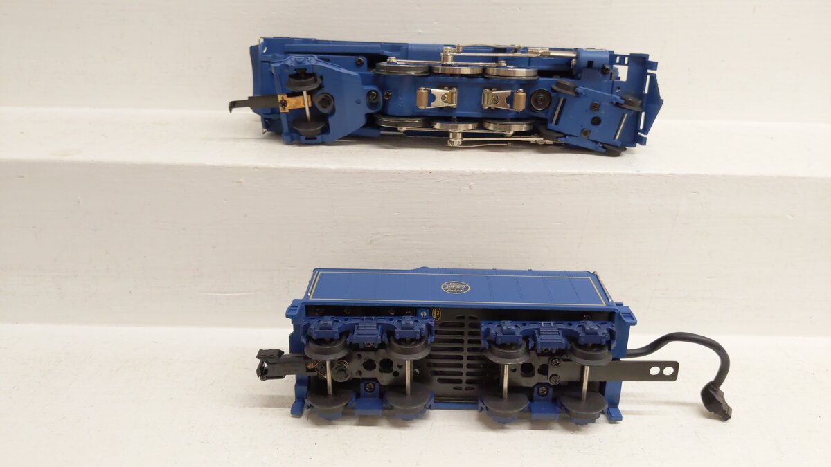 MTH 30-1172-1 O NJC Blue Comet 4-6-2 Steam Locomotive w/PS2 #831 VG