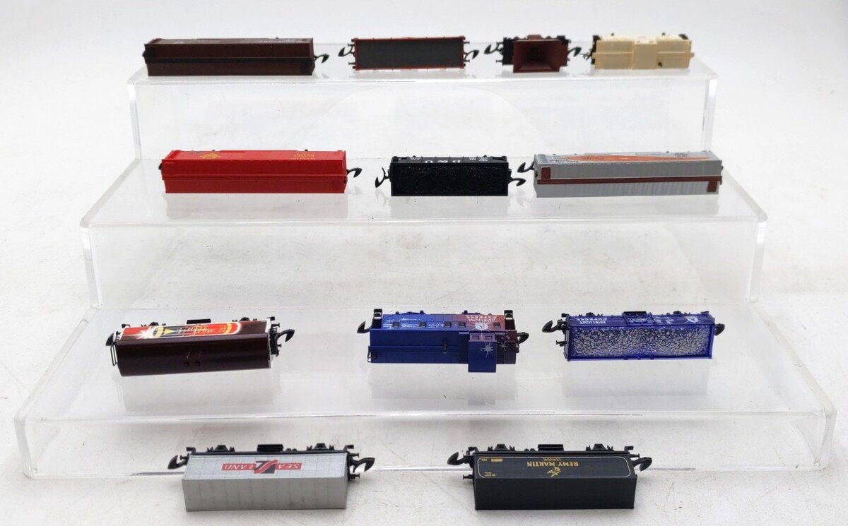 Marklin & Other Z Scale Assorted Freight Cars [12] EX