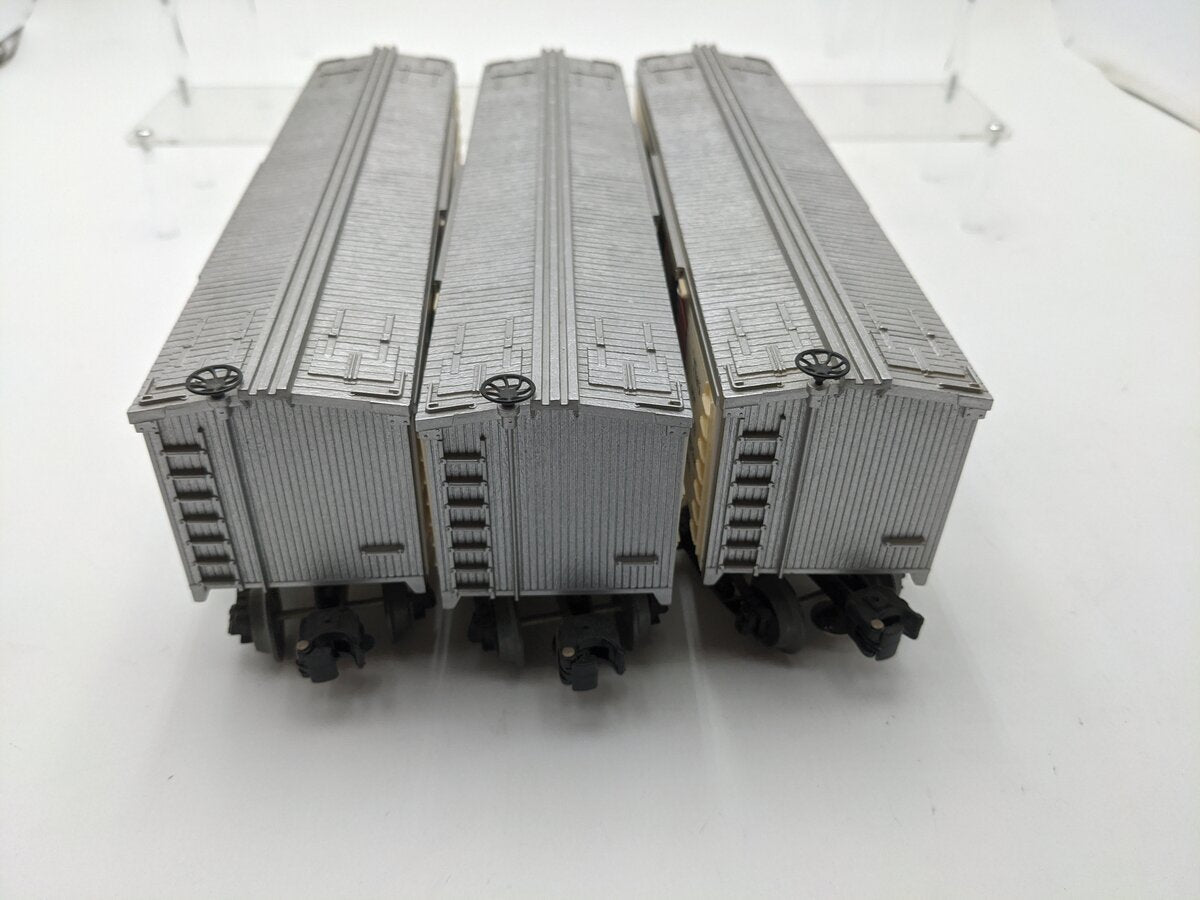 Lionel 6-19599 O Gauge Old Glory Series Boxcars (Set of 3) EX
