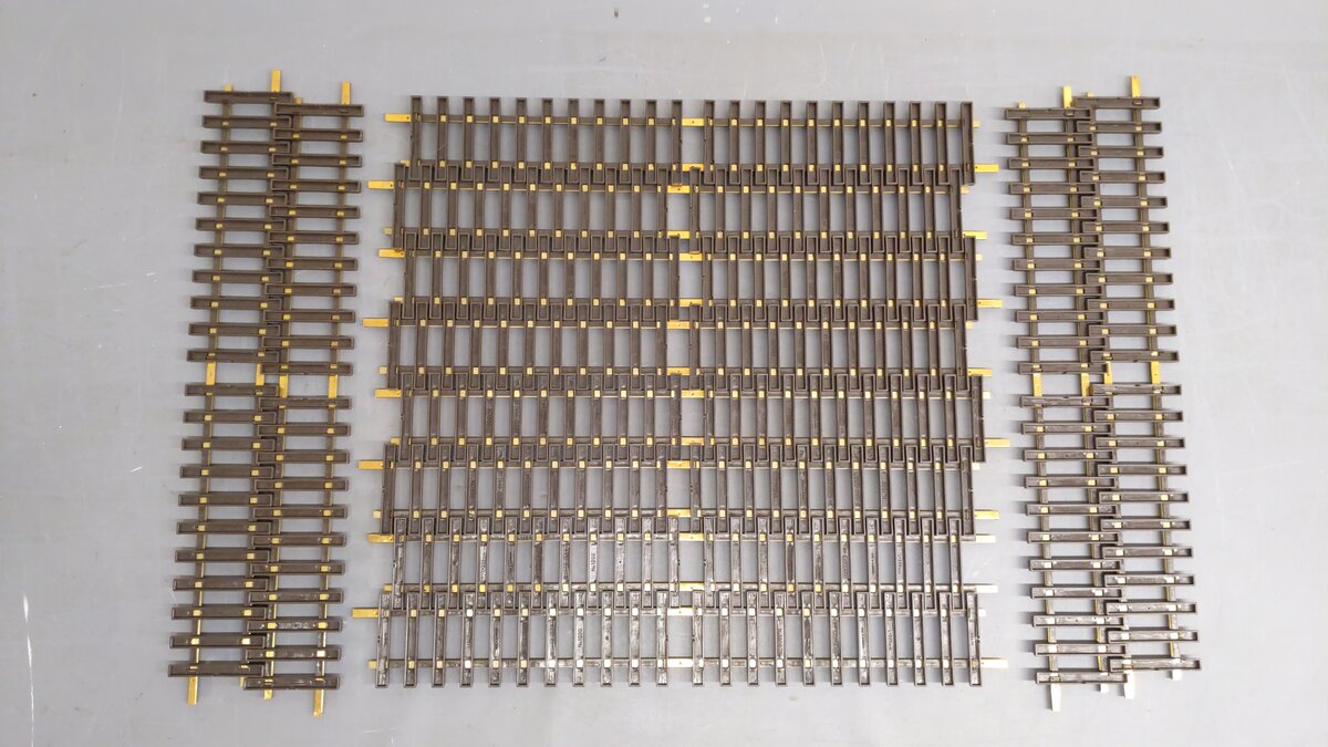 LGB 10600 G Scale 24" Straight Track Sections (12) EX