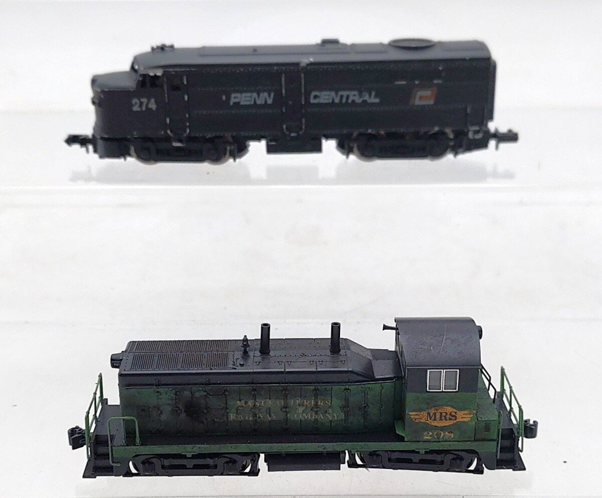 Arnold & Kato N Scale Assorted Custom Diesel Locomotive [2] VG