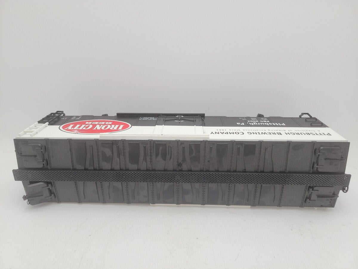 MTH 70-78011 G Scale Iron City 40' Black & White Reefer Car #2004 EX