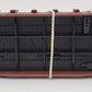 Lionel 6-9823 O Gauge Santa Fe Flatcar with Wood Load EX