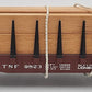 Lionel 6-9823 O Gauge Santa Fe Flatcar with Wood Load EX