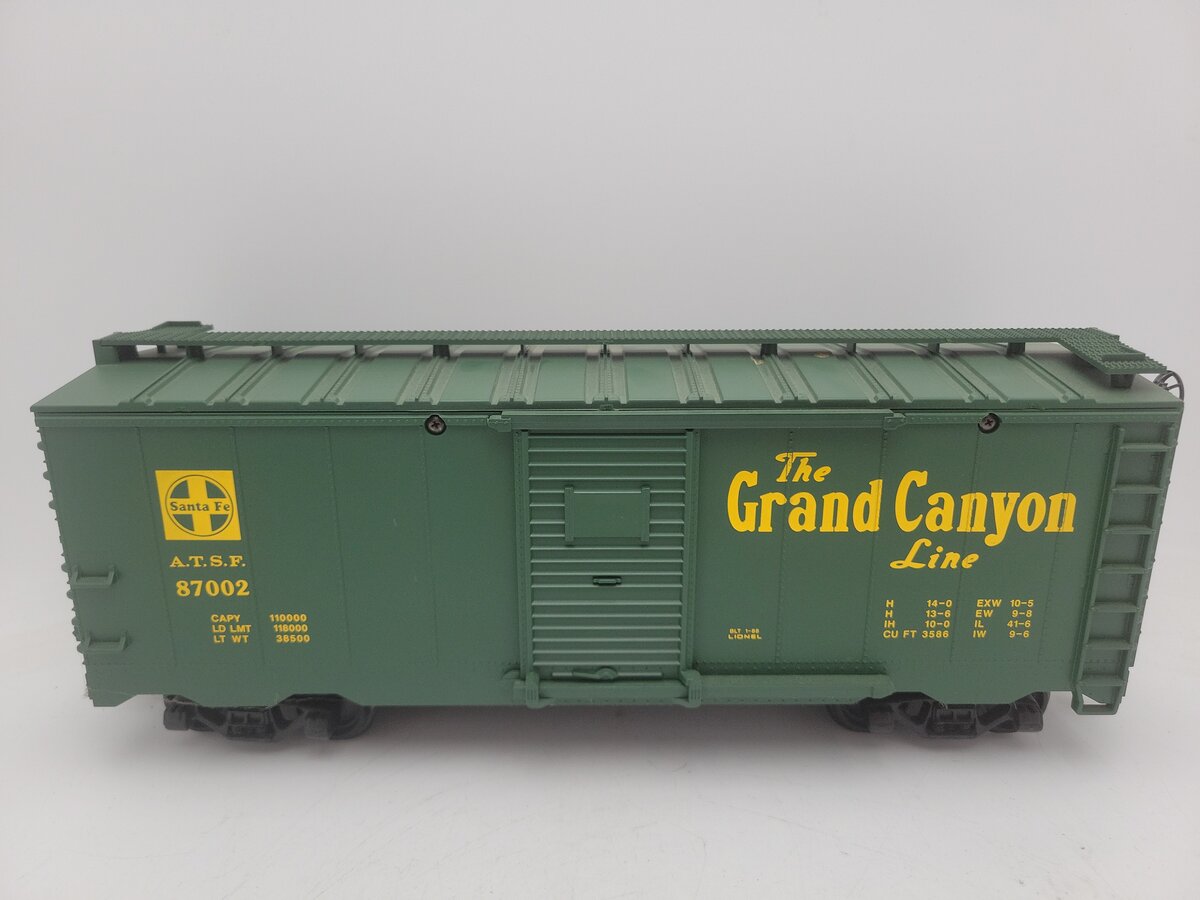 Lionel 8-87002 G Scale Santa Fe Boxcar EX