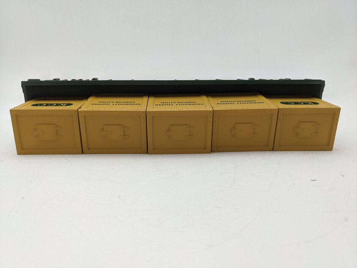 K-Line K651-7501 O Kennecott Copper Corporation Gondola w/Crates #6517501 EX