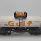 Lionel 8-87602 Gulf Single Dome Tank Car w/Plastic Wheels EX