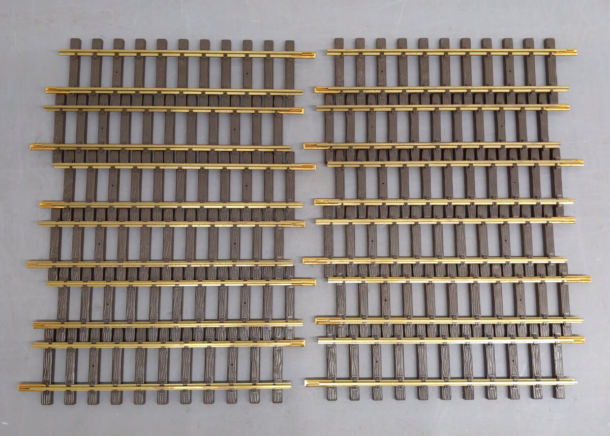 LGB 1000 G Scale 12" Inch Straight Track (12) EX