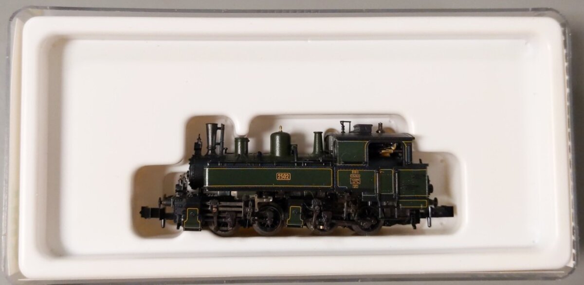Trix 11604.001 N Scale Bavarian Class BB II 0-4-4-0T Tank Locomotive #2502 LN/Box