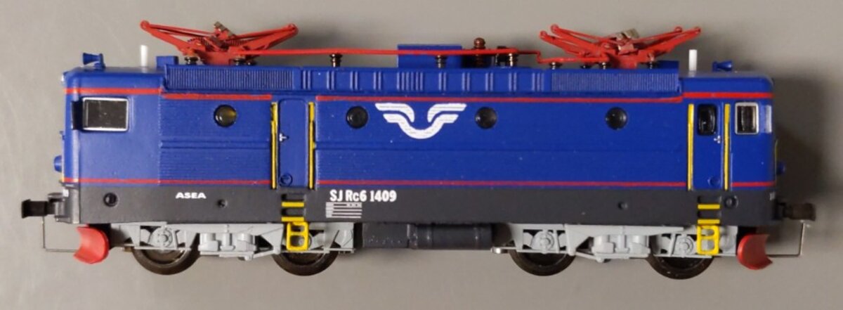 Freudenreich 46.133.01 Z Swedish State Railways Class Rc6 Electric Loco #1409 LN/Box