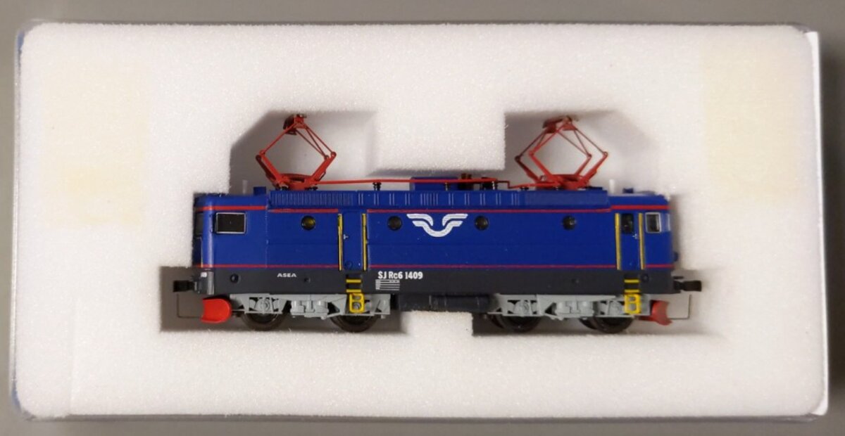 Freudenreich 46.133.01 Z Swedish State Railways Class Rc6 Electric Loco #1409 LN/Box