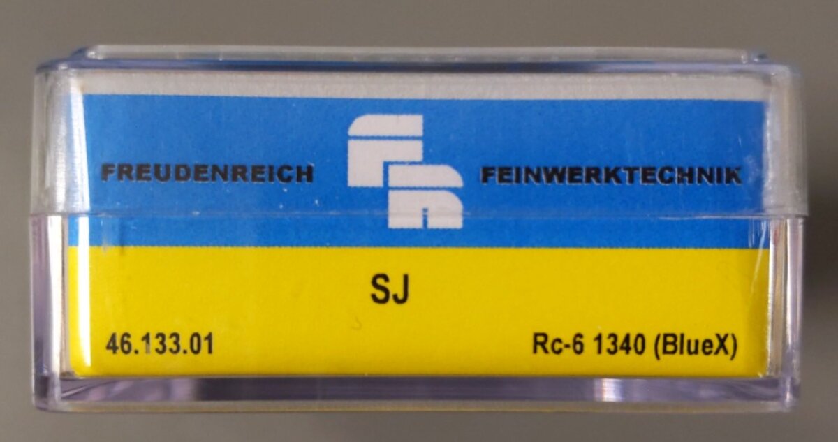 Freudenreich 46.133.01 Z Swedish State Railways Class Rc6 Electric Loco #1409 LN/Box