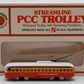 Bachmann 51-629 C4 N Scale Pittsburgh Streamline PCC Trolley #1451 EX/Box
