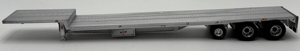 Tonkin 1:50 Silver Long Stepdeck Trailer 3 Axle VG