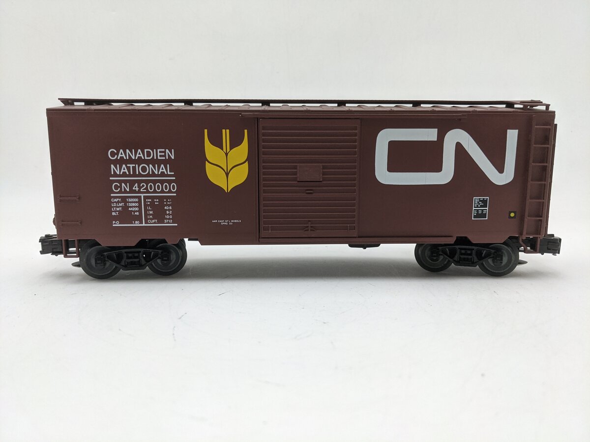 Weaver 420000 O Scale Canadian National Boxcar #420000 3-Rail EX