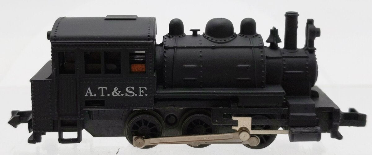 Life Like 7781 N Scale Atchison, Topeka & Santa Fe 0-6-0 Saddle Tank Locomotive EX/Box