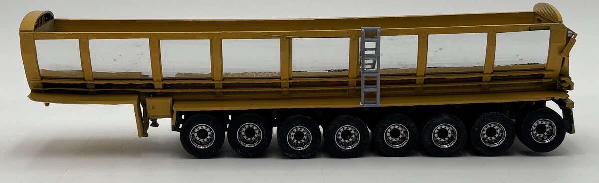Tennessee Pass Models 1:87 Yellow Trout River 8 Axle Trailer VG