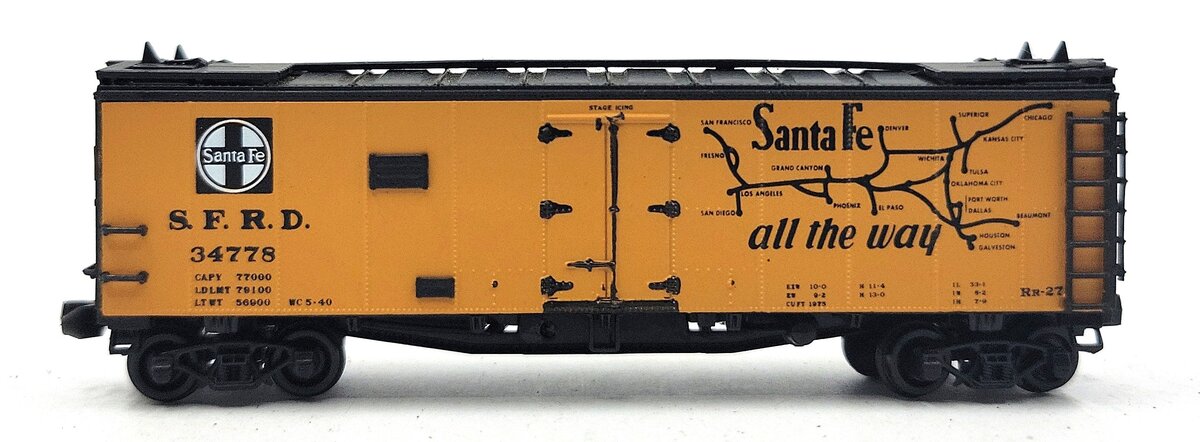 Tex-N-Rails 34778 N Scale Santa Fe 