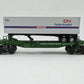 Lionel 6-52042 O BN TTUX Flatcar with Trailer (One Flatcar & Trailer) #637500 EX