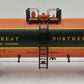 MTH 20-90091 O Scale Great Northern Tank Car #100023 LN