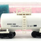 Roundhouse 8465 N Scale DOWX Single Dome Tank Car #3396 EX/Box