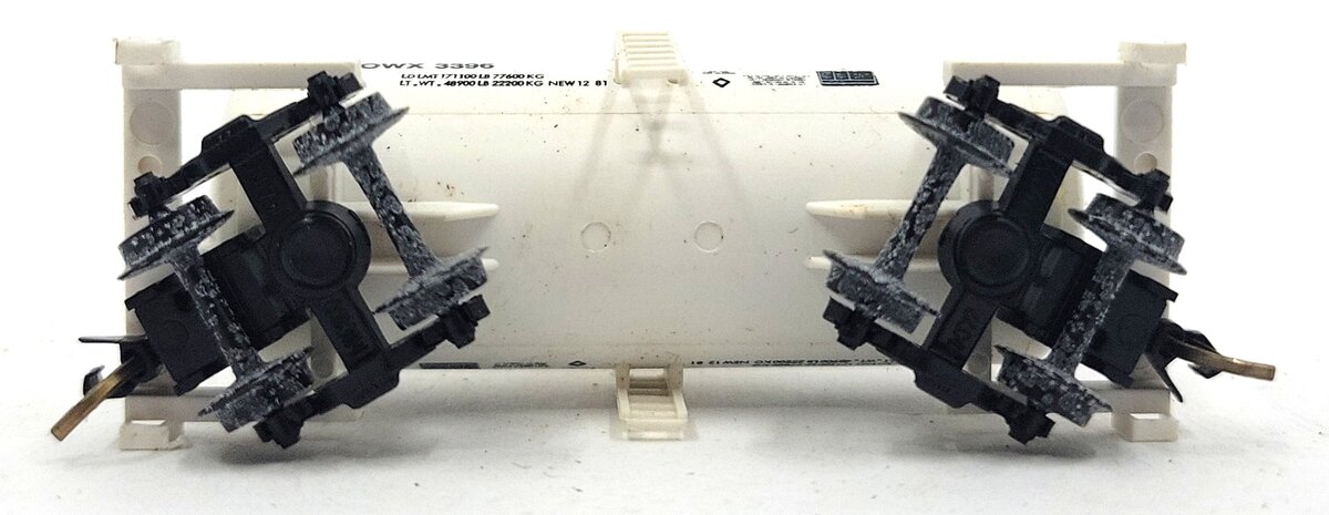 Roundhouse 8465 N Scale DOWX Single Dome Tank Car #3396 EX/Box