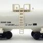 Roundhouse 8465 N Scale DOWX Single Dome Tank Car #3396 EX/Box