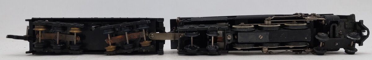 American Flyer 322 Vintage S NYC 4-6-4 Hudson Steam Locomotive & Tender VG